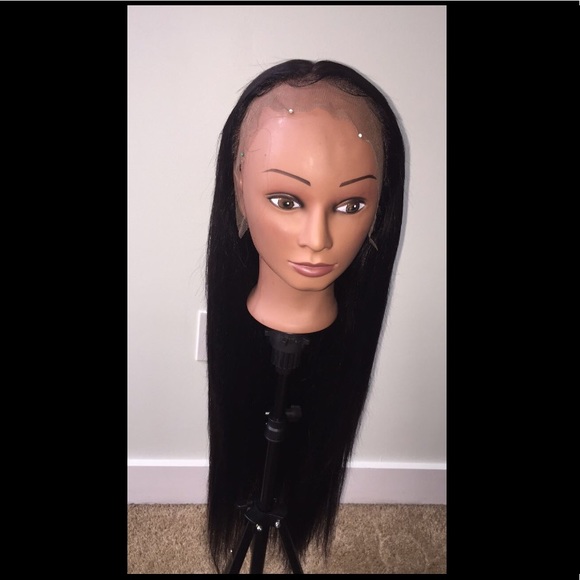 26 inch Brazilian straight frontal wig main image 6